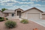Rising View is a charming 2 bedroom 2 bathroom pet-friendly home in the Verde Santa Fe golfing community in Cornville, AZ